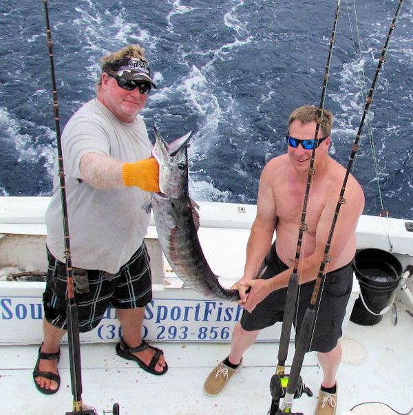 caught in Key West fishing on charter boat Southbound
