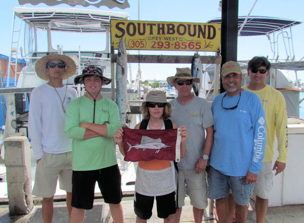 Fish caught in Key West fishing on charter boat Southbound