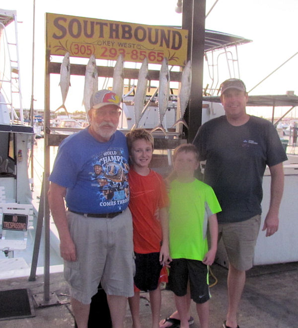 Cero Mackerel caught in Key West Fishing on charter boat Southbound