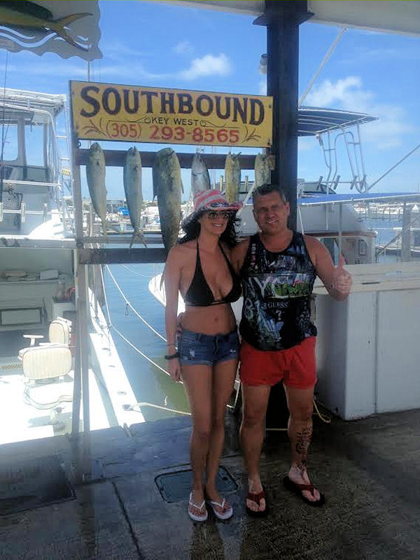 Dolphin caugth in Key West fishing on charter boat Southbound
