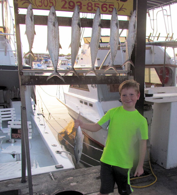 Cero Mackerel caught in Key West Fishing on charter boat Southbound