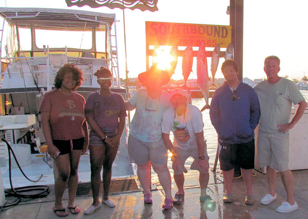 Black Fin Tuna and bonitos caught fishing Key West on Charter boat Southbound