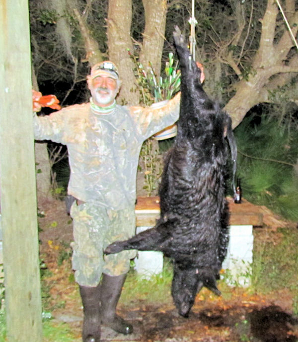 160 lb Boar Shot with compound bow