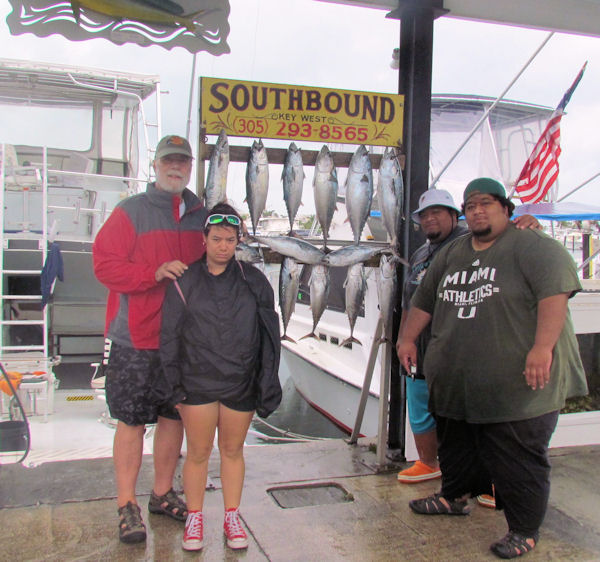 Fish caught in Key West fishing on Key West charterboat Southbound