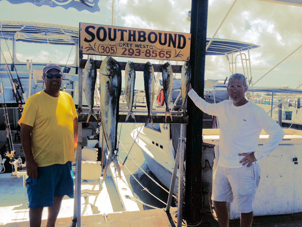 Big Dolphin caught on the Charter Boat Southbound while fishing Key West Waters