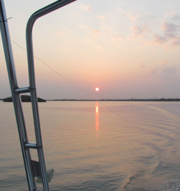 heading out to go fishing in Key West on charter boat Southbound