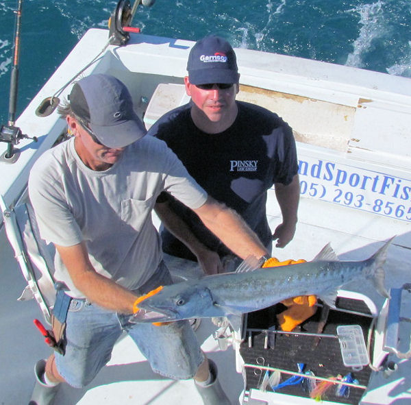 Barracuda caught in Key West fishing on charter boat Southbound, Key West