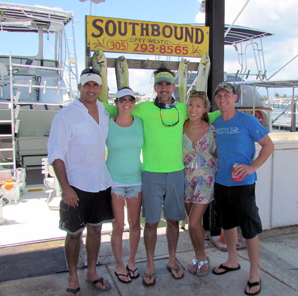 Dolphin caught in Key West fishing on charter boat Southbound