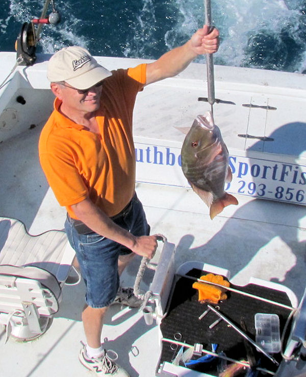 Mutton Snapper caught in Key West fishing on charter boat Southbound, Key West