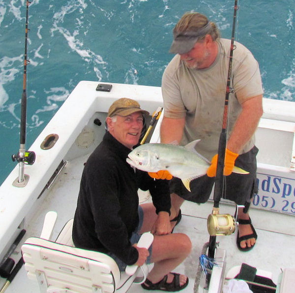 Cravalle Caught in Key West Fishing on charter boat Southbound