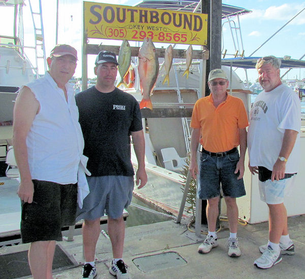 Snapper caught in Key West fishing on charter boat Southbound, Key West