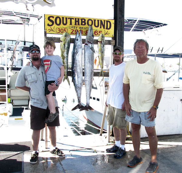 fish caught in Key West fishing on Charter Boat Southboud