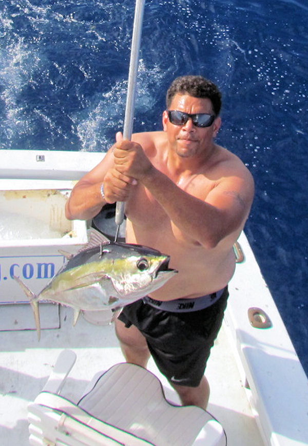 Black Fin Tuna caught in Key West fishing on charter boat Southbound