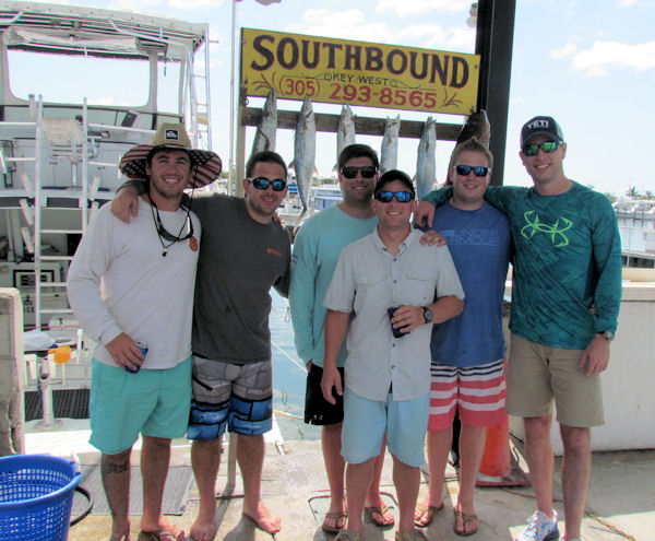 Mackerel caught in Key West fishing on charter boat Southbound