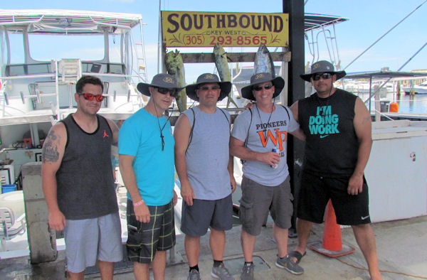 Dolphin and Tuna caught in Key West fishing on charter boat Southbound