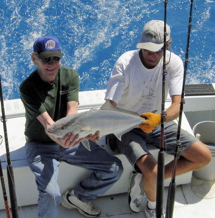 Amberjack Caught fishing Key West aboard the charter boat Southbound