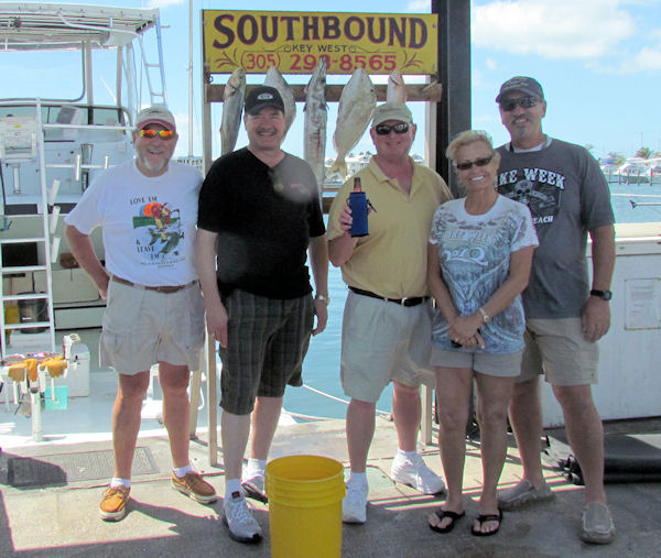 fish caught in Key West fishing on charter boat Southbound from Charter Boat Row, Key West