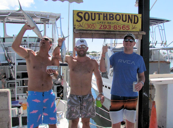 fish caught in Key West fishing on charter boat Southbound