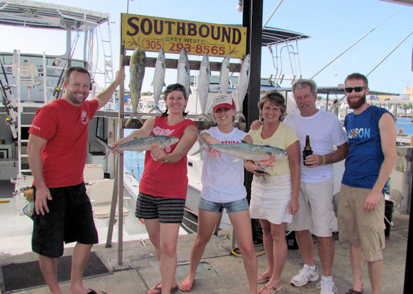 Fish caught in Key West fishing on charter boat Southbound