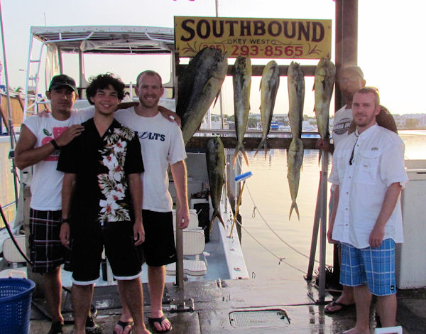 Dolphin caught in Key West fishing on Charter Boat Southbound