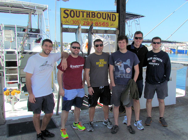 Kingfish caught in Key West Fishing on Charter boat Southbound