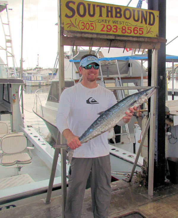 King Mackerel caught in Key West fishing on Key West Charter Boat Southbound