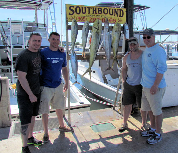 dolphin caught on charterboat Southbound while fishing Key West