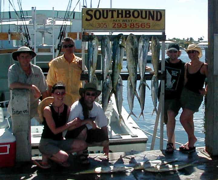 End of a good day in Key West, Florida
