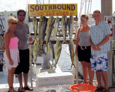 Fish caught fishing in Key West Florida on charter boat Southbound