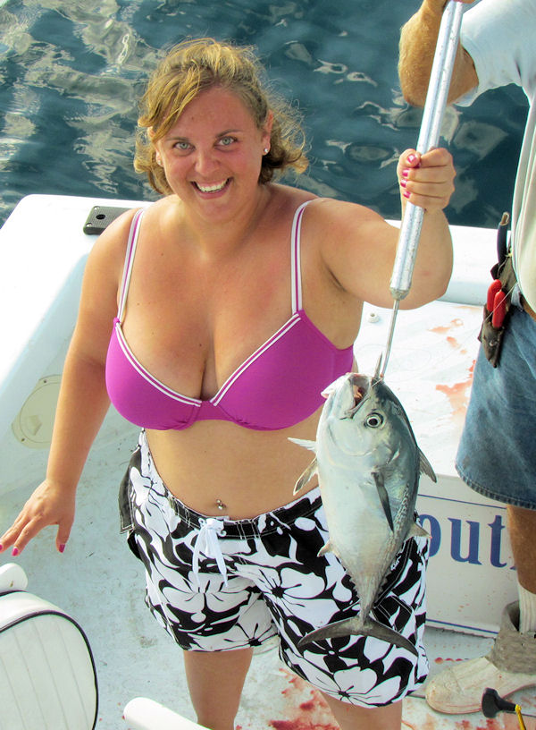 Bonito caught in Key West fishing on charter boat Southbound from Charter Boat Row