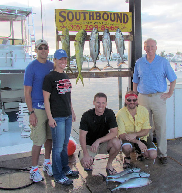 Fish caught fishing in Key West on Charter Boat Southbound from Charter Boat Row Key West