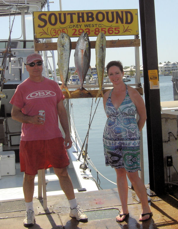 Fish caugth in Key West fishing on Key West charter boat Southbound from Charter Boat Row