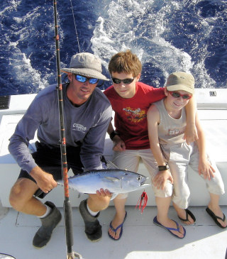 Bonitos caught fishing on Charter Boat Southbound in Key West, Florida