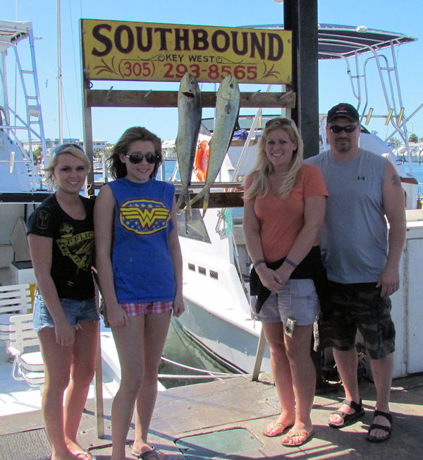 Dolphin caught in Key West fishing on charter boat Southbound from Charter Boat Row, Key West