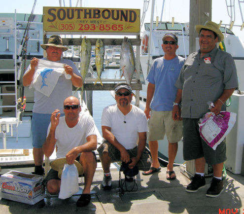 Fish caught aboard the Southbound in Key West, Florida