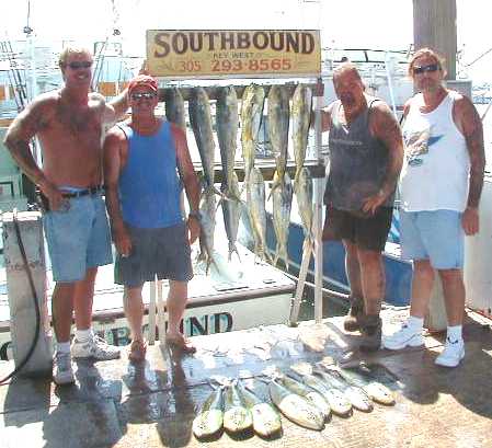 Good looking catch.......scary looking group!!! Just kidding Karl