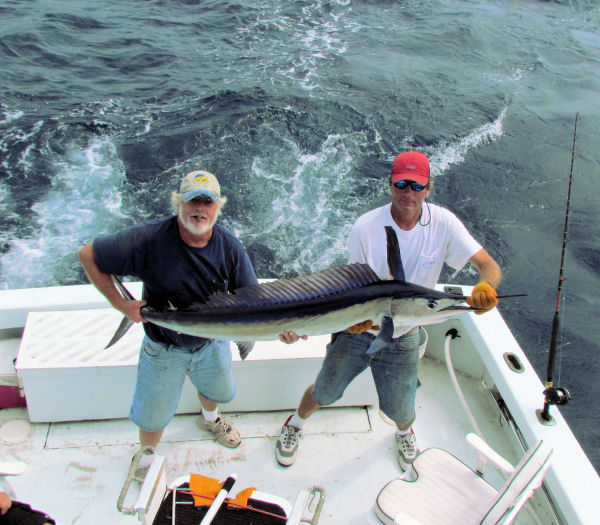 Spearfish caught and released in Key West fishing on charter boat Southbound from Charter Boat Row Key West