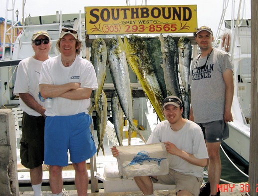 Fish caught fishing Key West on charter boat Southbound