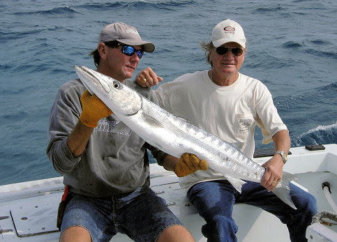 Barracuda caught in Key West fishing aboard Charter Boat Southbound