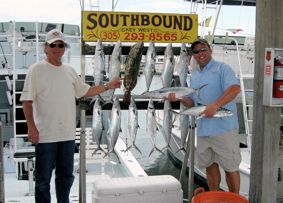 caught in Key West fishing aboard Charter Boat Southbound