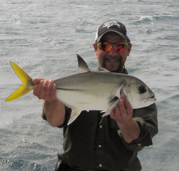 Horse Eye Jack caught fishing Key West aboard charter boat Southbound