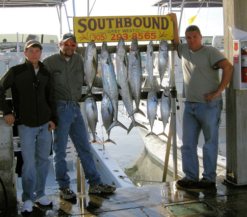Fish caught fishing Key West Charter Boat Southbound
