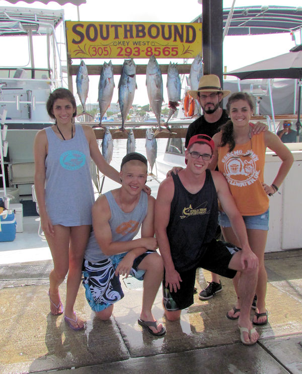 Benitos caught in Key West fishing on charter boat Southbound from Charter Boat Row