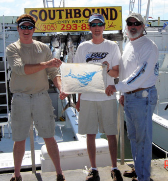 lfish caught on charter boat Southbound in Key West, Florida