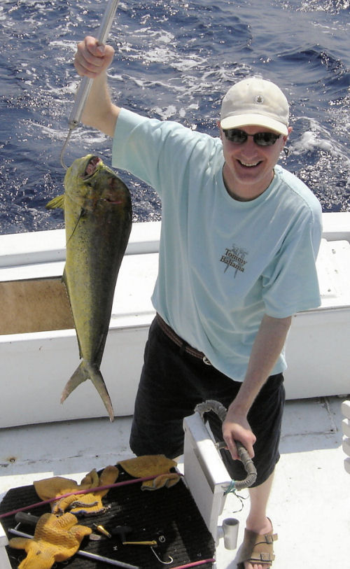 dolphin caugth in Key West fishing on Key West charter boat Southbound from Charter Boat Row