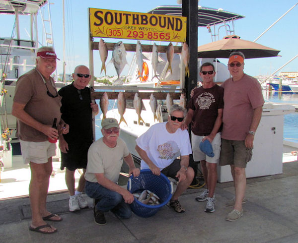 fish caught fishing Key West on charter boat Southbound from Charter Boat Row Key West