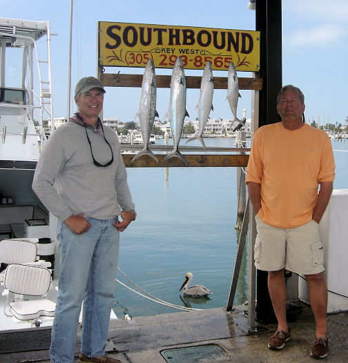 Cero Mackerels caught in Key West fishing on charter boat Southbound from Charter Boat Row Key West