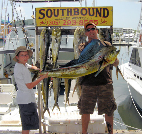 Fish caught fishing Key West on charter boat Southbound
