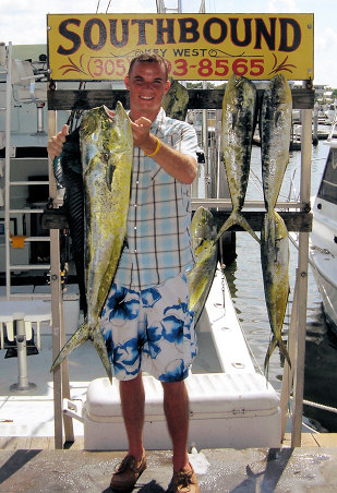 Fish caught fishing in Key West Florida on charter boat Southbound