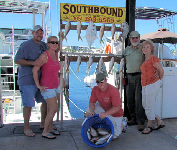fish caught fishing Key West on charter boat Southbound from Charter Boat Row Key West